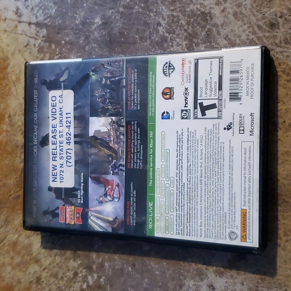 XBOX 360 Injustice - Picture 2 of 4